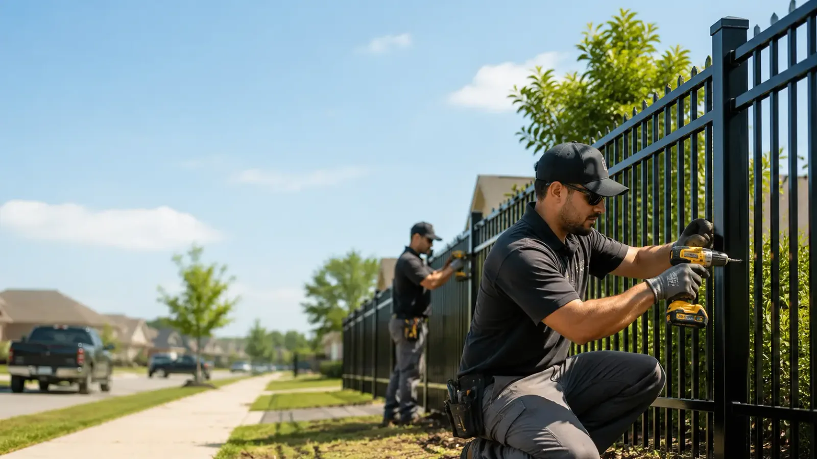 Metal Fence Installation in Pound, VA